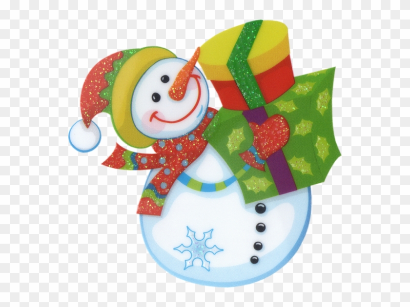 Bonhomme De Neige Et Cadeaux - Cartoon #528527