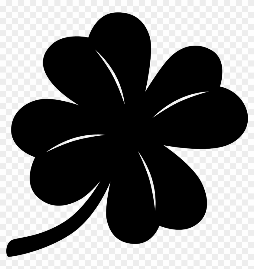 Four Leaf Clover - Black Four Leaf Clover #528535