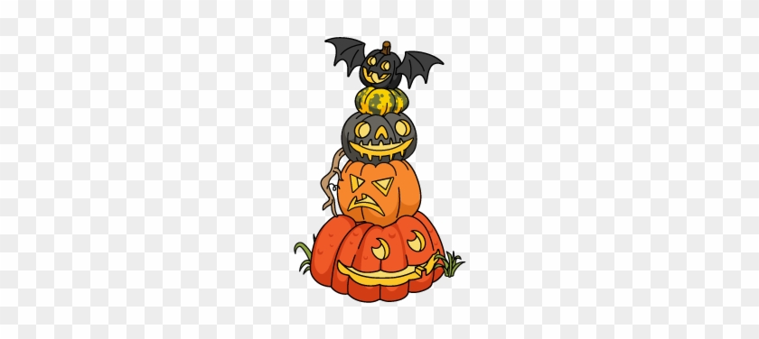 Pumpkin Pyramid - Cartoon #528895