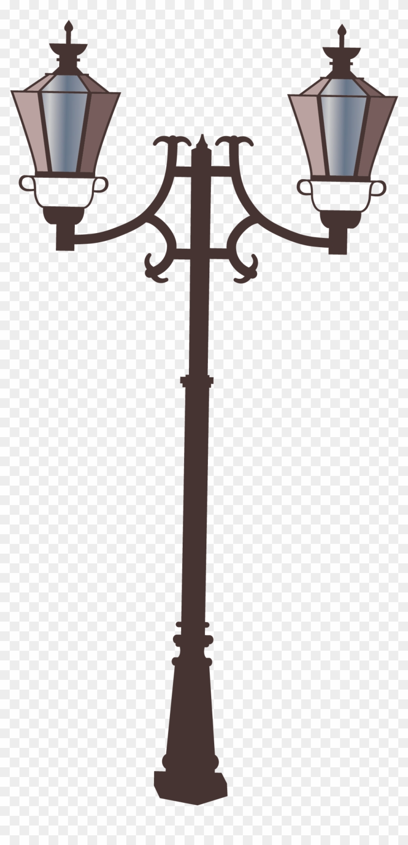 Perfect Street Light Lamp French Street Lights Vector - Perfect Street Light Lamp French Street Lights Vector #529045