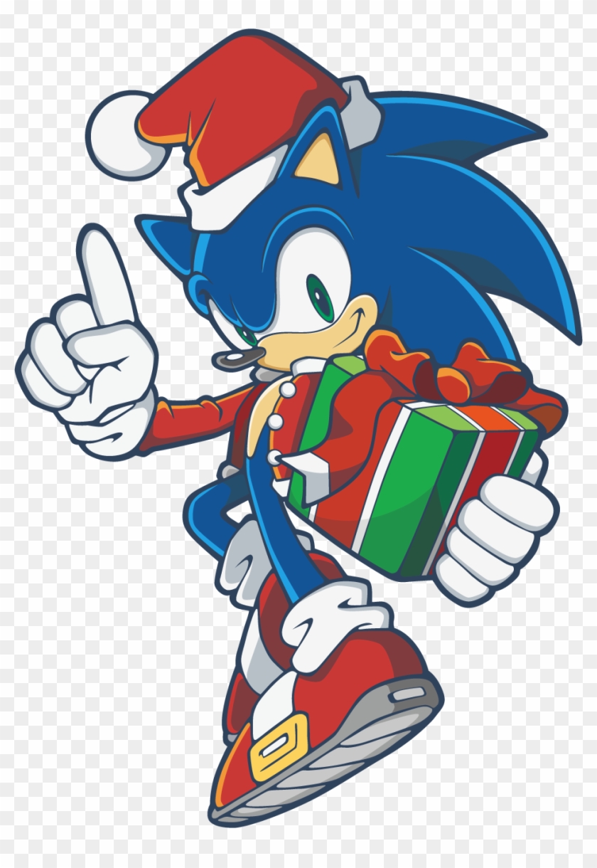 Wallpaper 007 Sonic 01 Pc - Sonic Christmas Png #529336
