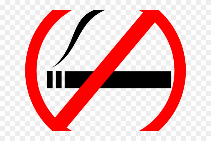 No Smoking Clipart Cigarette - No Smoking Sign Transparent #529601