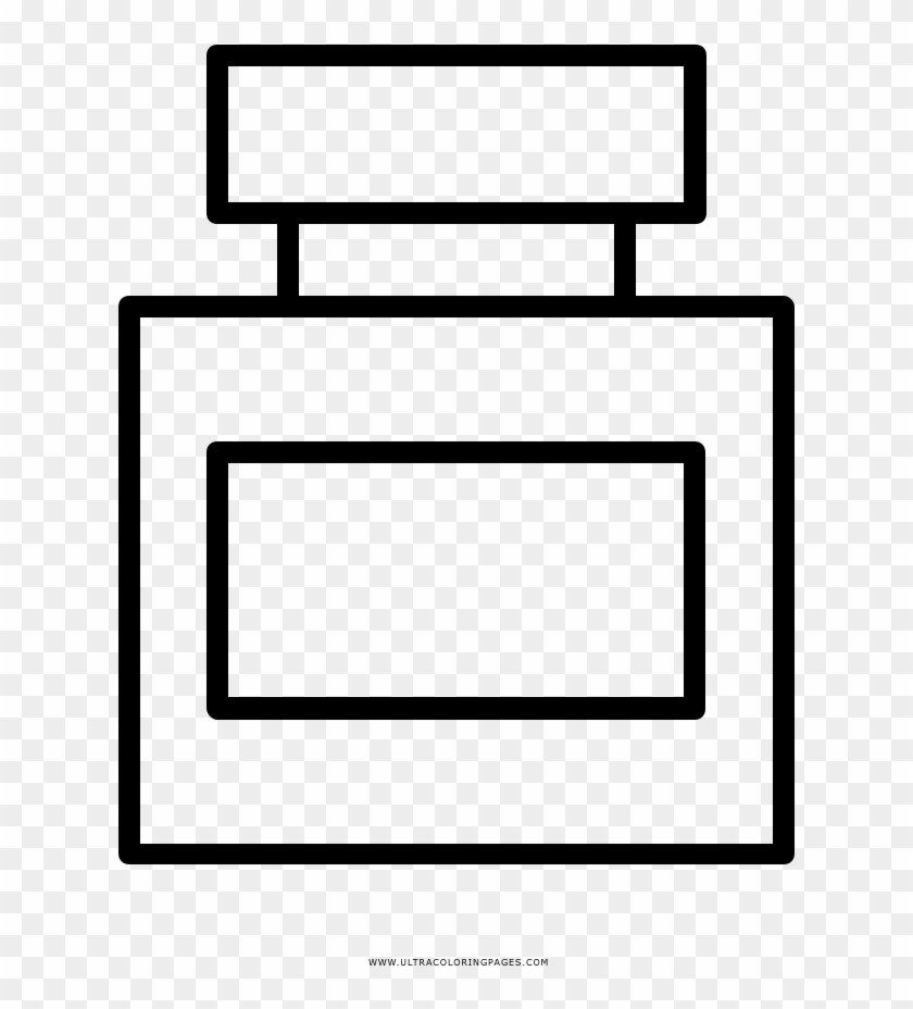 Perfume Bottle Coloring Page Ultra Coloring Pages Perfume - Drawing #529737