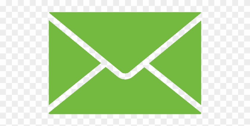 Email Icon Color A Beam Asm Pst 20k Frame Rails Frames - Envelope Green Icon Png #530044