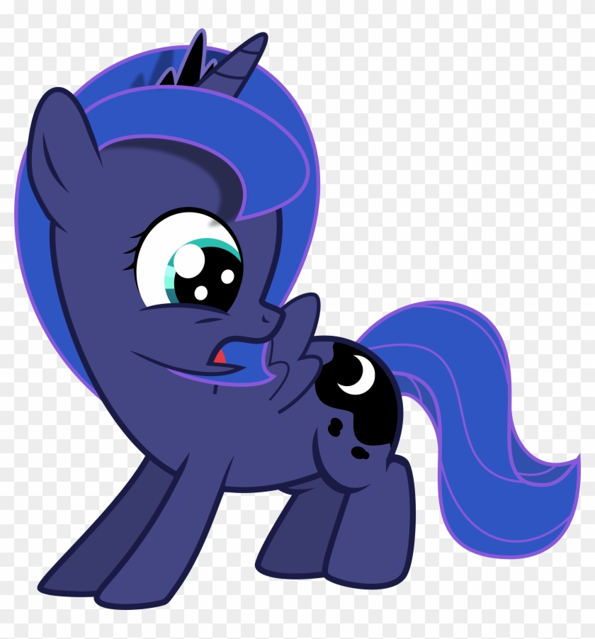 Implatinum, Cute, Filly, Princess Luna, Safe, Simple - Celestia And Luna Cutie Mark #531346
