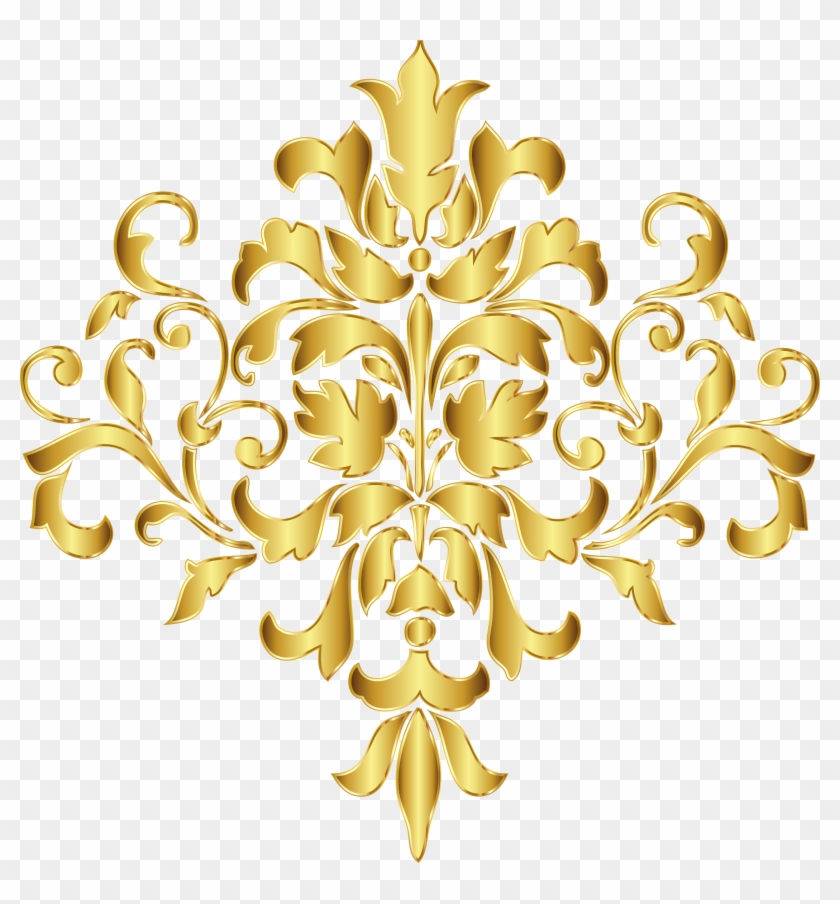 Gold Design Background Png - - Gold Design No Background #531451