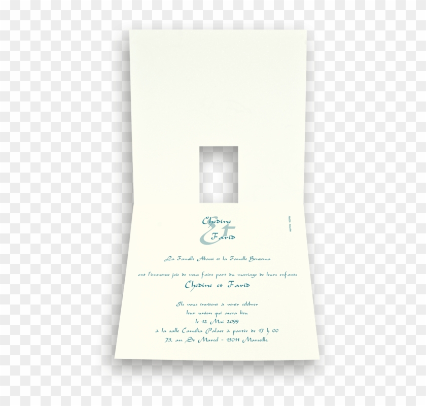 Faire-part Mariage Oriental - In Memoriam Card #531627