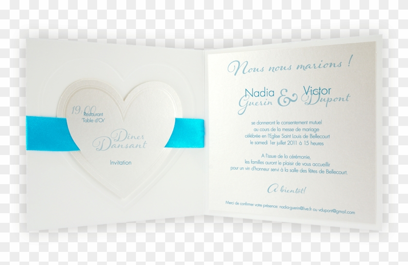 Faire Part Mariage Turquoise - Graphics #531885
