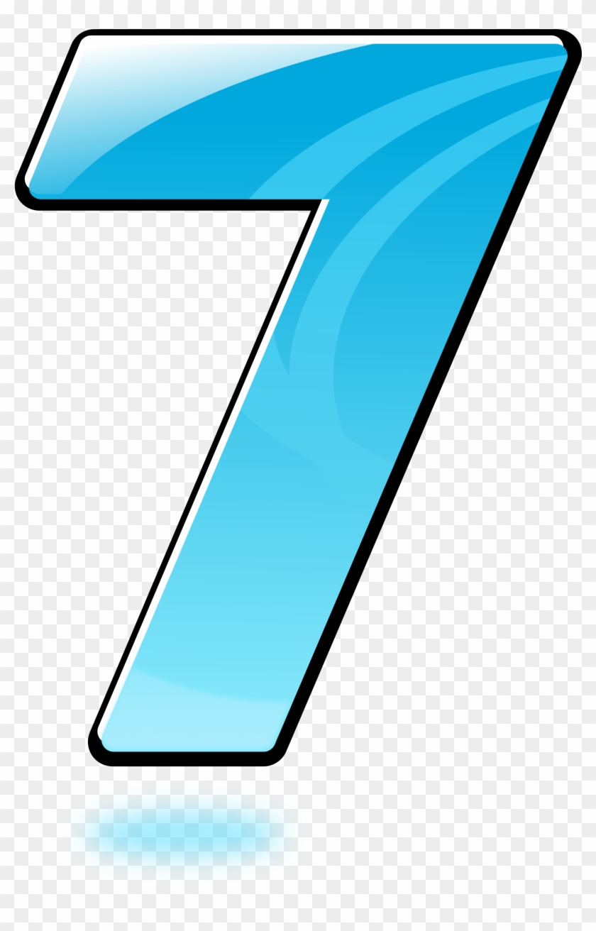 Clipart - Number 7 Clipart #531967