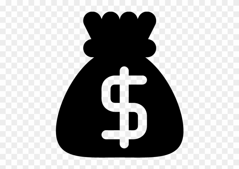 Money Bag 2 Icon - Money Bag Icon Vector #532237