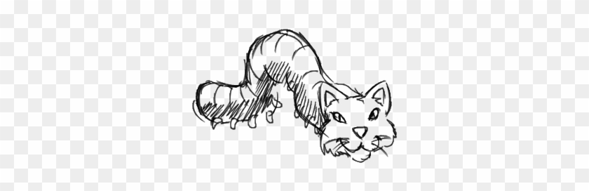 Comment Drawing - Domestic Short-haired Cat #532256
