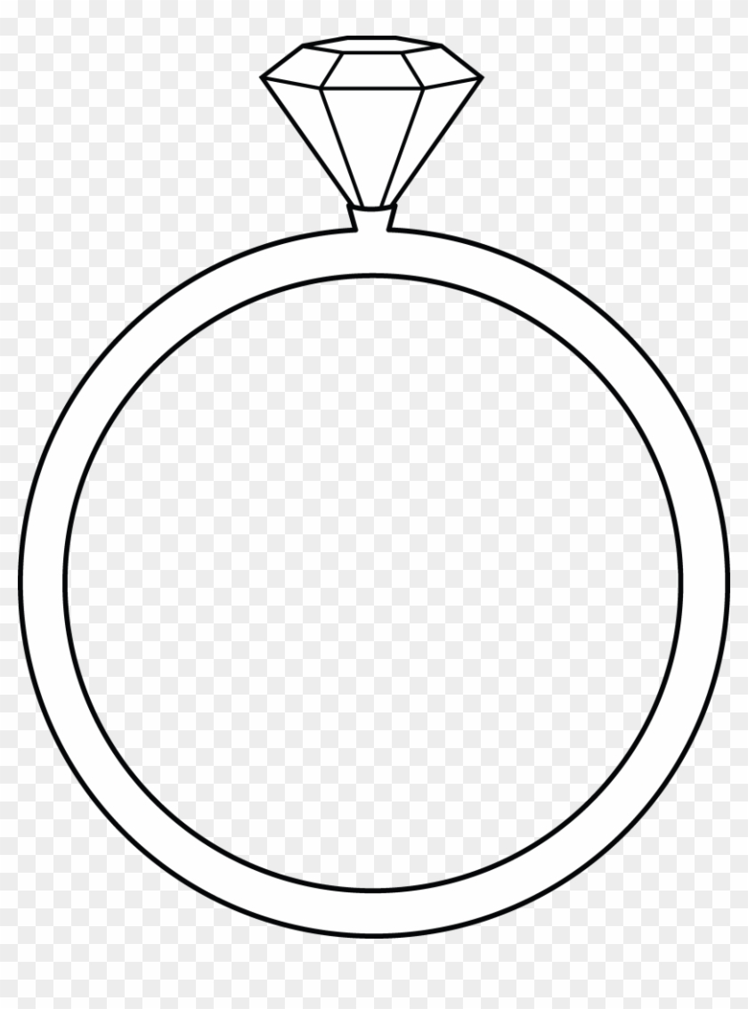 Engagement Ring Cartoon Clip Art 9 Engagement Rings - Bloom Ball Template Free #532356