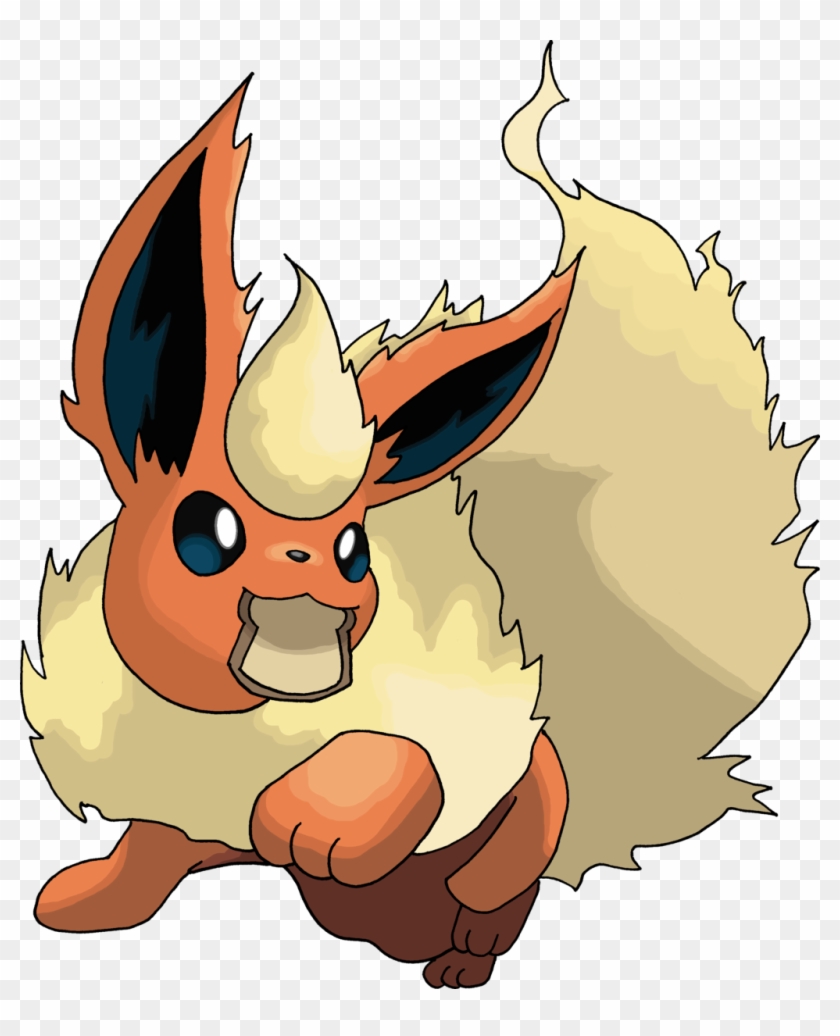 What Is A Good Moveset For Flareon - Cartoon #532649