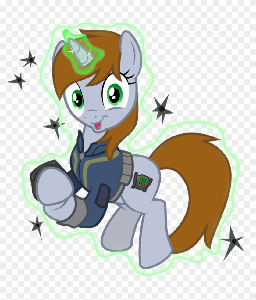 Brisineo, Bullet Holes, Clapping, Clothes, Faic, Fallout - My Little Pony: Friendship Is Magic #533203