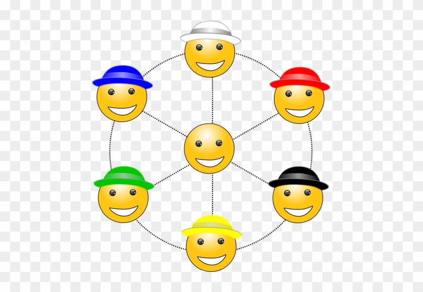 Six Hats To Thinking Vector Image - Six Thinking Hats #533301