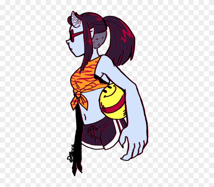 Beachy Demon - Cartoon #533566