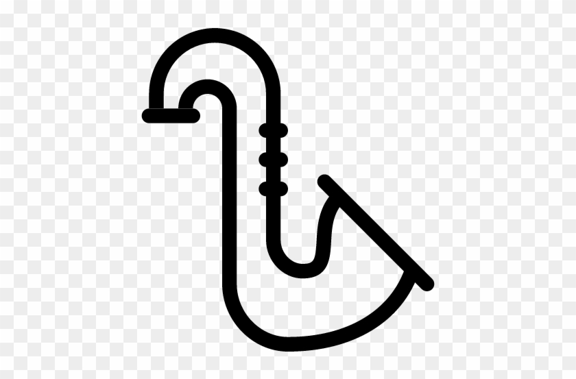 Saxophone Icon - แซ ก โซ โฟน การ์ตูน #534373