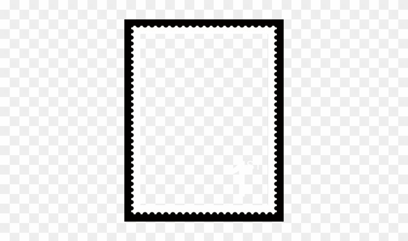 Postage Stamp Template - Postage Stamp Frame Png #535323
