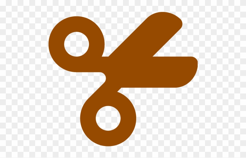Brown Scissors 7 Icon - Icon #535728