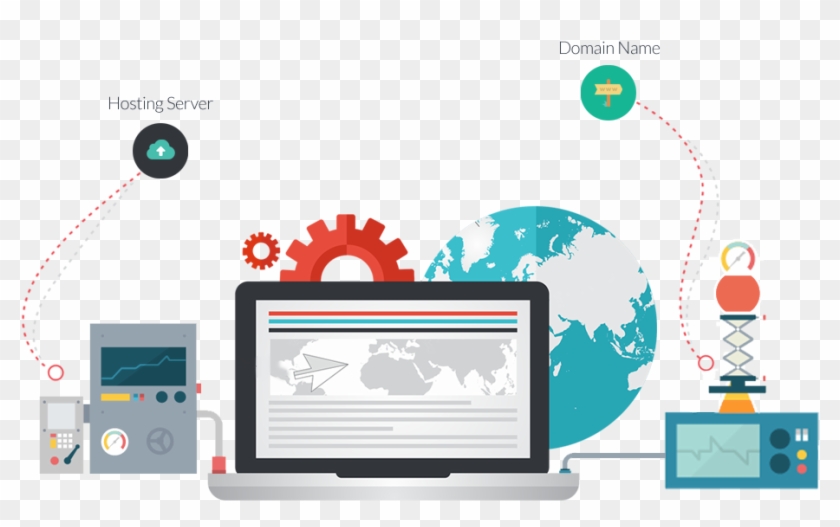Website Service - Domain And Hosting Png #535885