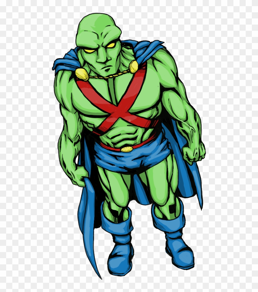Martian Manhunter Classic By Viscid2007 - Cartoon #536397