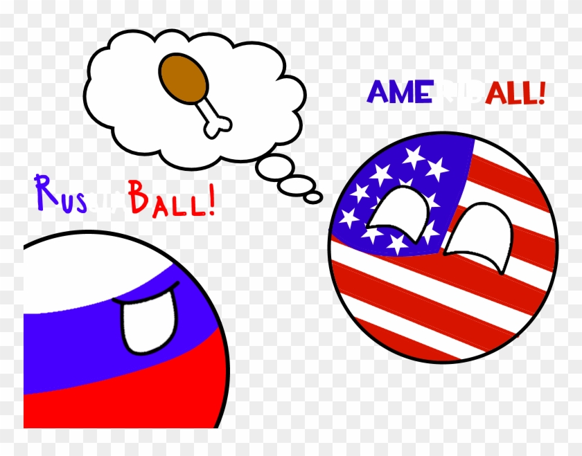 Ameriball And Russiaball By Lovethederpy33 - Comics #536417