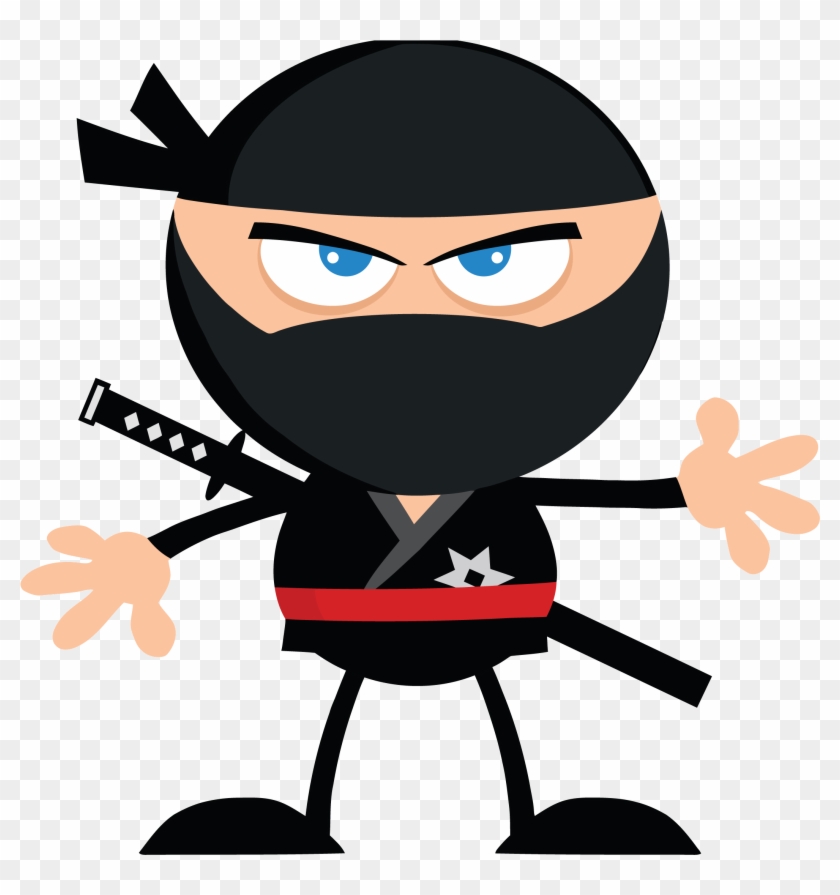 Be A Git Ninja - Ninja Cartoon #536625