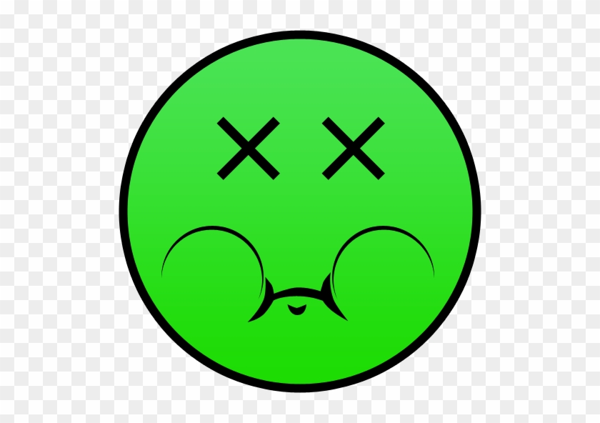 Nauseous Smiley Face Download - Throw Up In Mouth Emoji #536766