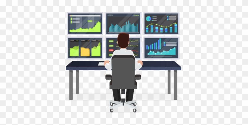 24/7 Continuous Analysis - Security Operations Center Clip Art #537513