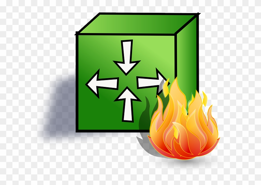Network, Traffic, Net, Block, Guard, Safe - Router Firewall Clipart #537831