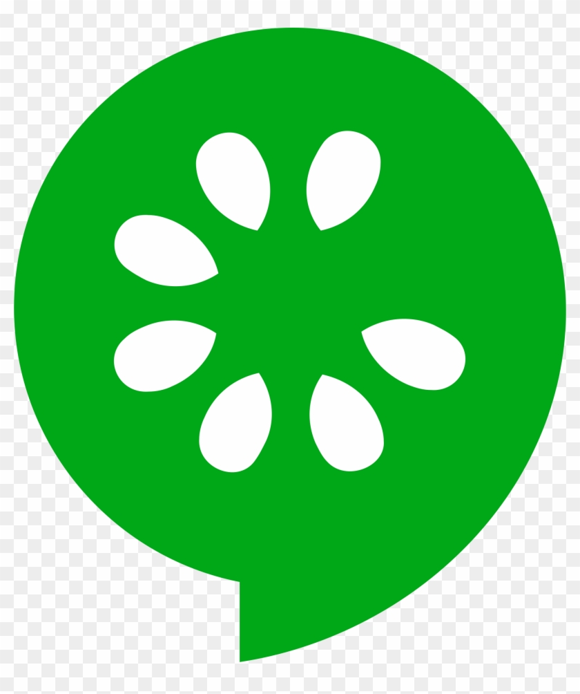 Cucumber Mark Print 4200 - Cucumber Io Logo #538073