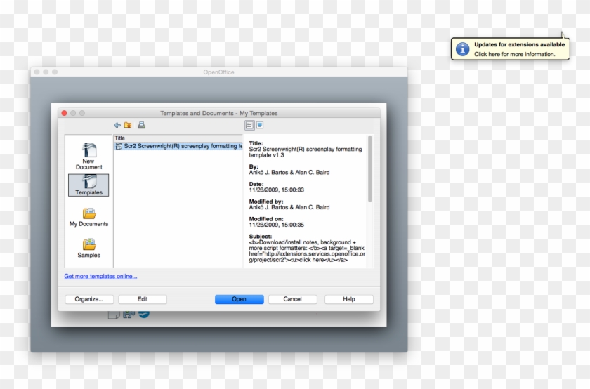 23 Images Of Microsoft Office Screenplay Template - Screenplay Format In Open Office #538789