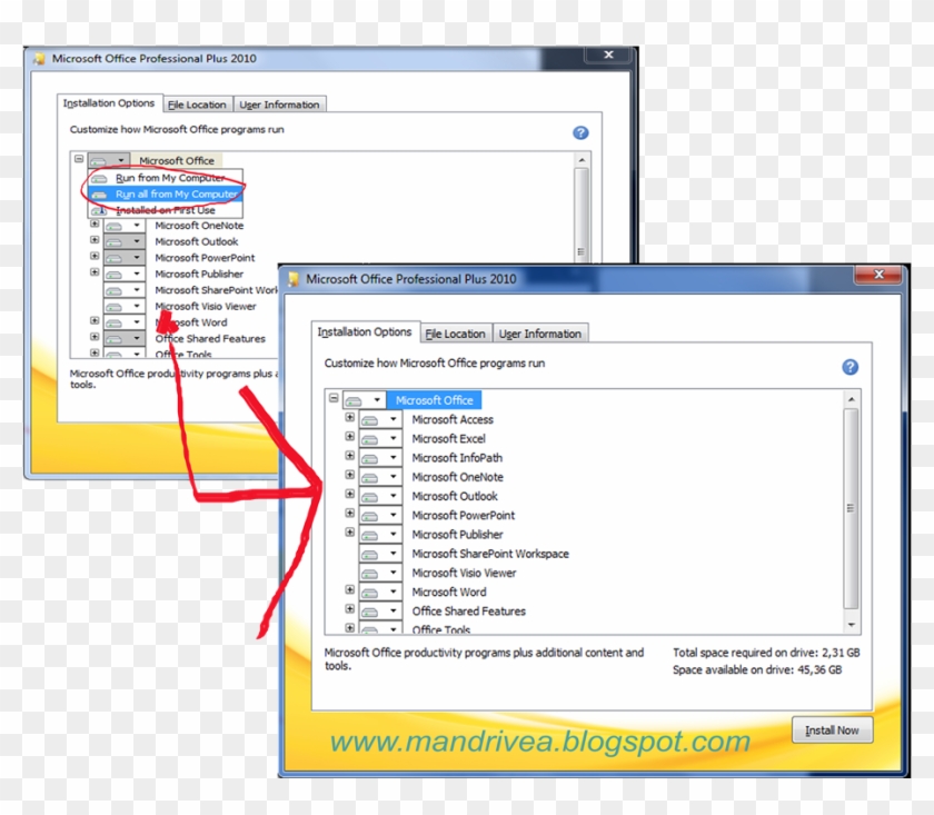 Pada Tulisan Microsoft Office Yang Paling Atas Silahkan - Microsoft Pro 2010 For 1pc. Best Price! #538817