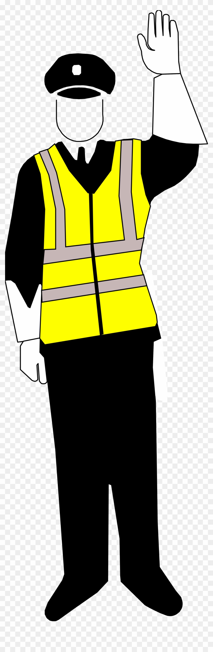 Police Stop Yellow - Yellow Police #539345