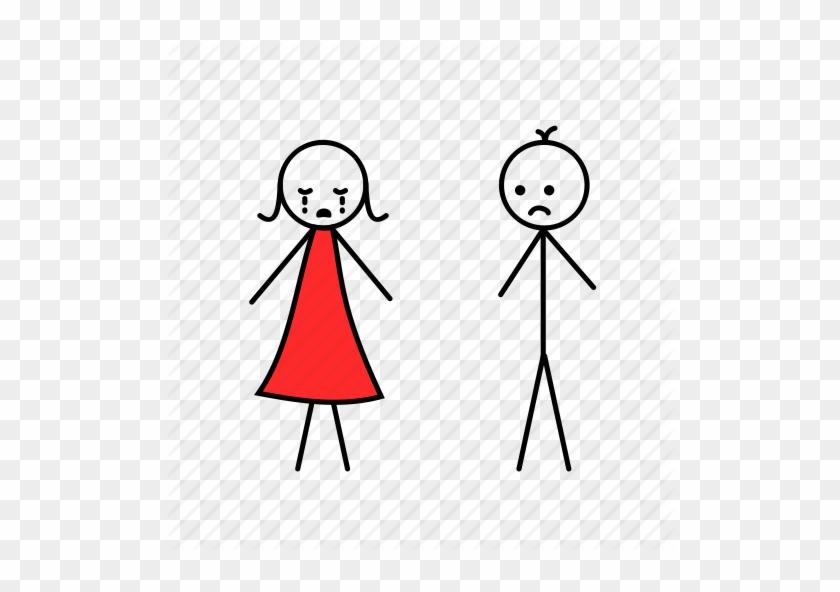 Sad Boy And Girl Cartoon #539454