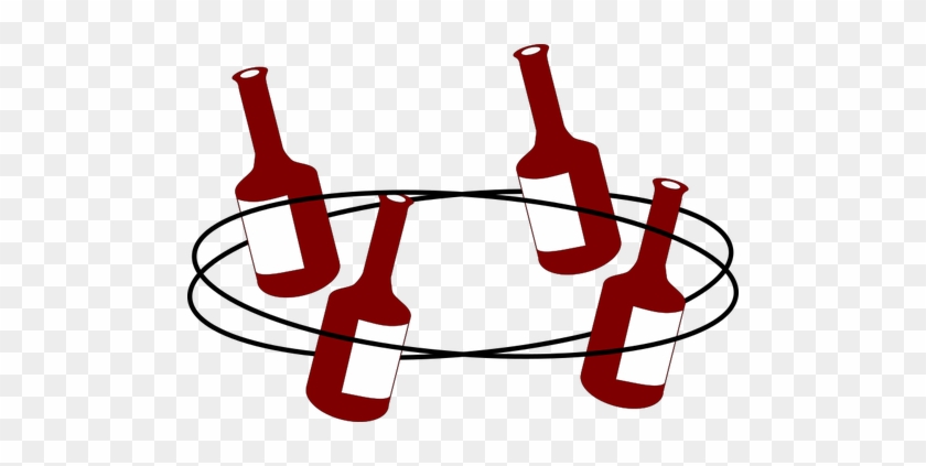 Bottle Clip Art Dancing - Alkoholflaschen Clipart #539635