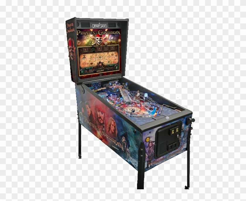 Adventure On The High Seas Of Pinball - Jjp Pirate Of The Caribbean Pinball #539650