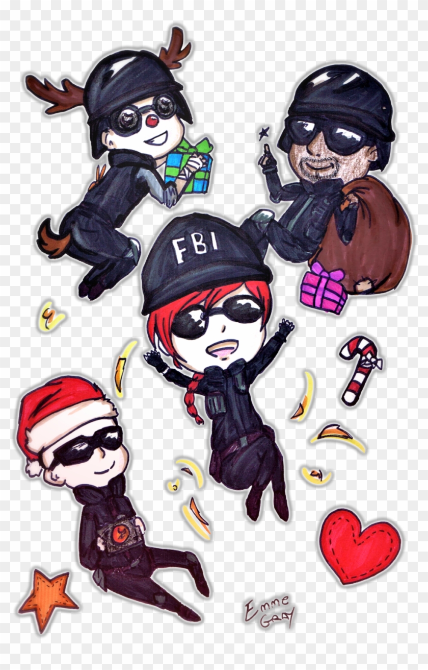 Siege Christmas - Cartoon #539831