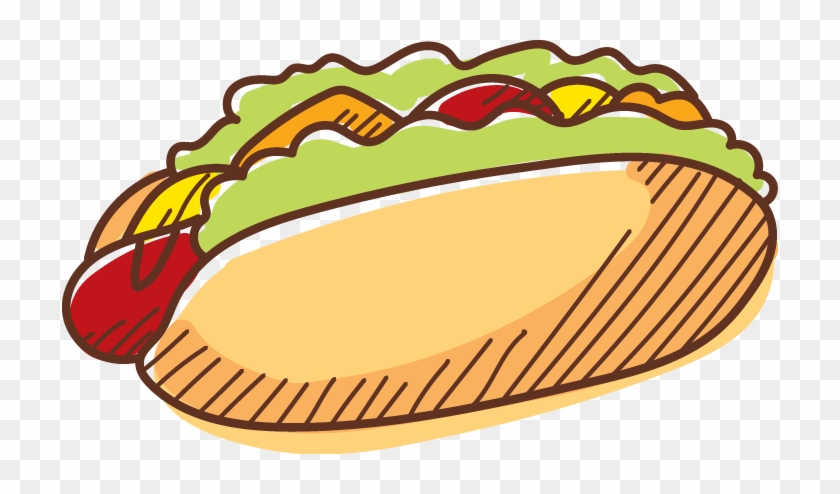 Hamburger Hot Dog Fast Food - Junk Food Vector Png #540210
