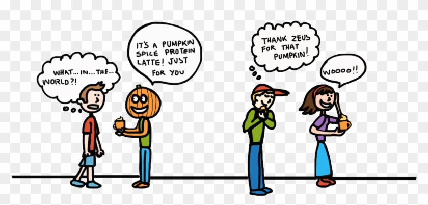 Pumpkin Spice Protein Latte - Drinking A Pumpkin Spice Latte #540301