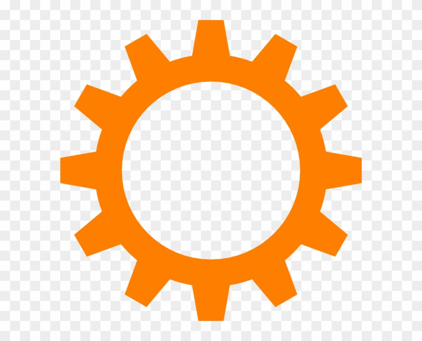 Wheel Clipart Cog - Golden Gear Png #540921