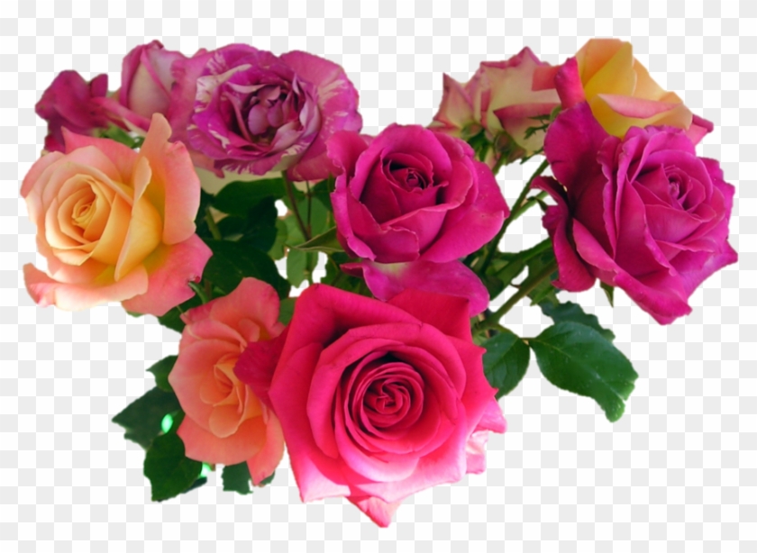 Pink Roses Flowers Bouquet Png Image - Engagement, Wedding, Anniversary Ring Band : His, Men #541142