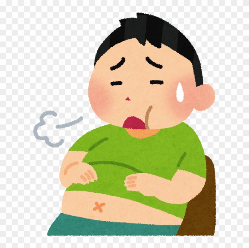 Wanna Try Japanese Meals But Doesn't Know How To Make - 食べ 過ぎ イラスト 無料 #541291