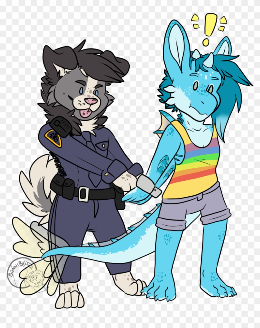 Cutie Police [gift Art] - Cartoon #542157