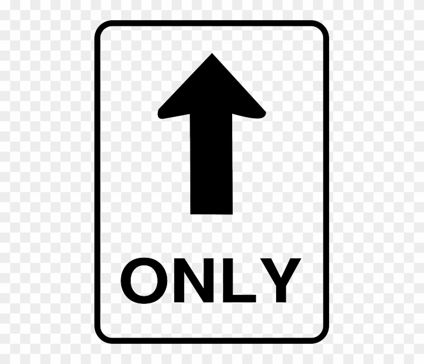 Road Sign 32 Printable Coloring Pages Valentine's Day - One Way Sign #542229