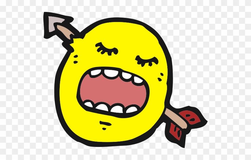 Arrow And Smiley - Emoticon #542293