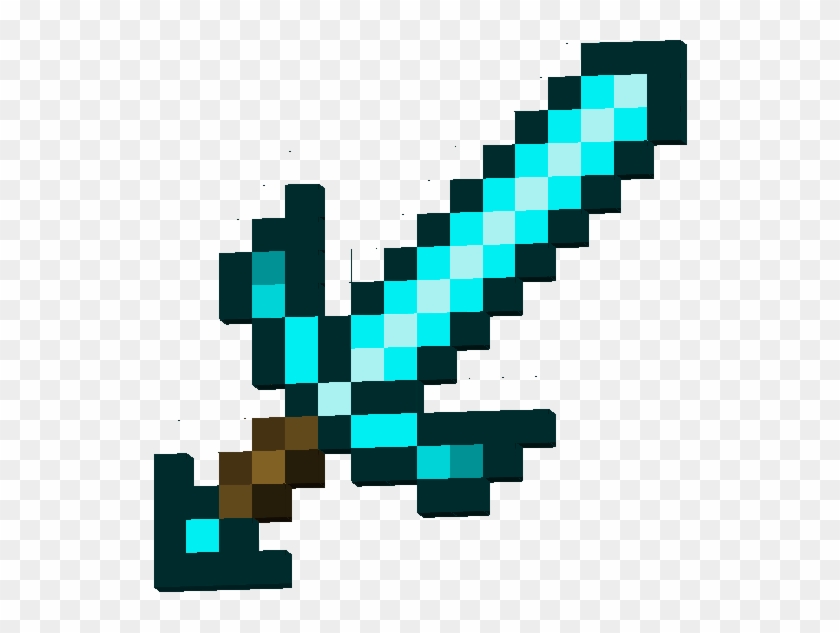 Minecraft Transparent Image - Build A Sword In Minecraft #542500