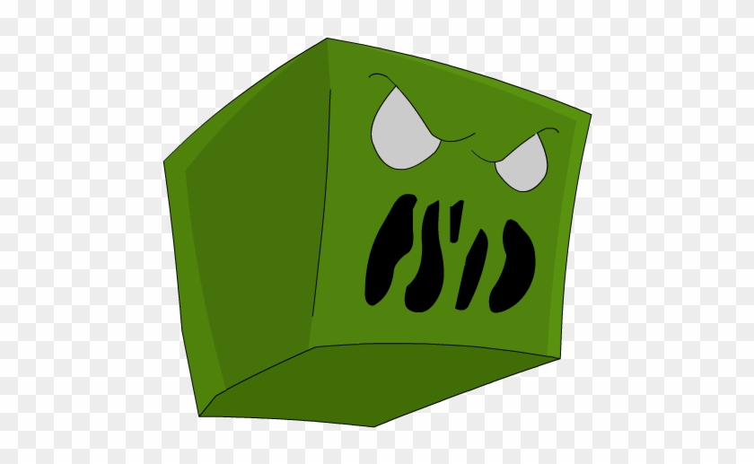 Minecraft Cartoon Creeper Head By Ipodappleid - Minecraft #542564