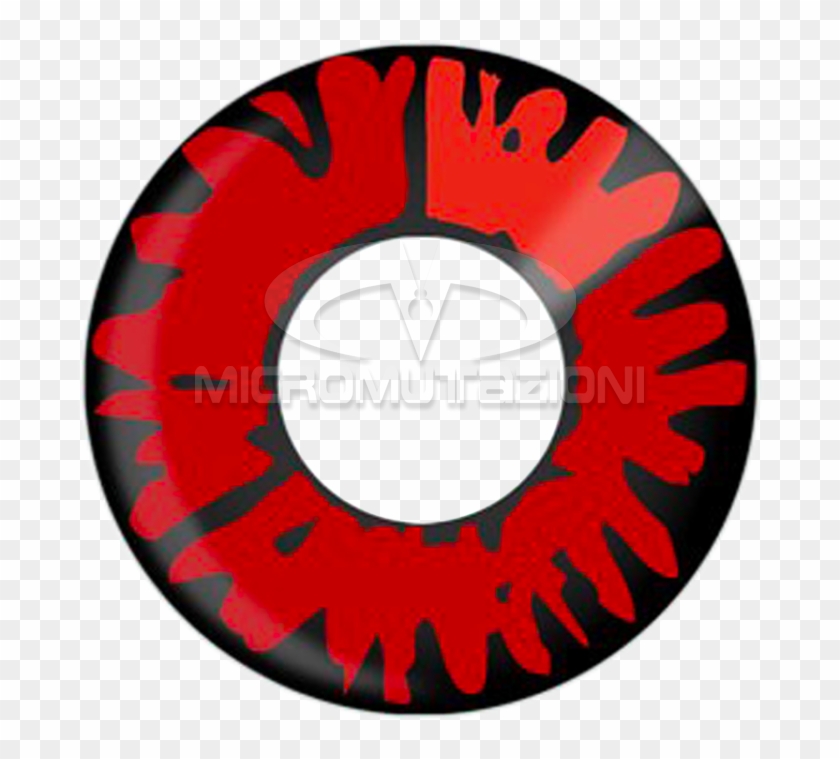 Terror Eyes® Contact Lens - Red Contact Lens Transparent #543072