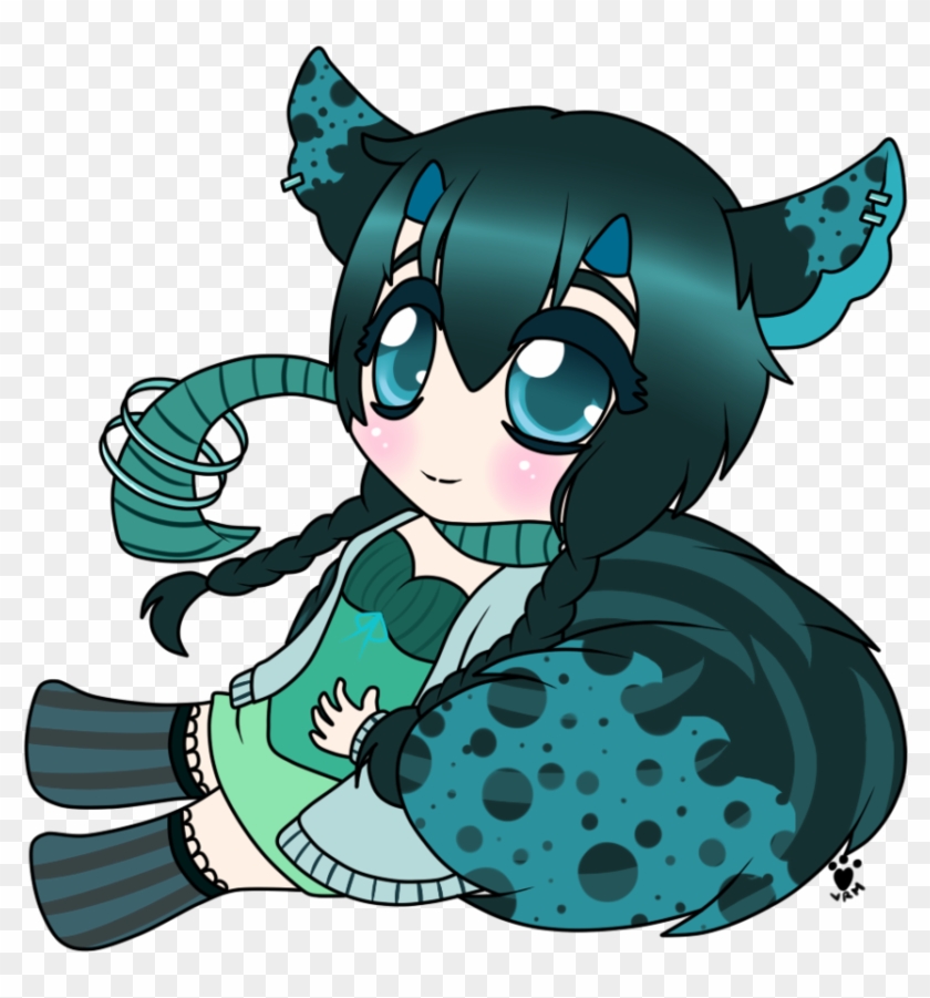 Chibi Blue Eye Mystey By Wielderofweapons - Cartoon #543449